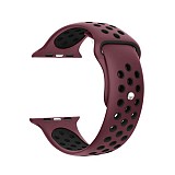 Ksix SMARTWATCH STRAP SPORT FOR APPLE WATCH SERIES 42/44/45/49mm crimson black