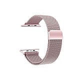 Ksix SMARTWATCH STRAP METAL FOR APPLE WATCH SERIES 42/44/45/49mm pink