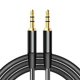 MAXLIFE AUDIO CABLE 3.5mm JACK to 3.5mm JACK 1m black