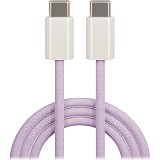 MAXLIFE TYPE C TO TYPE C DATA CABLE 20W 1m purple