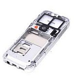 Nokia 6120 Middle Cover Silver