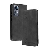 Bodycell Book Case Pu Leather Xiaomi 12 5G/12X 5G/12S Black