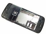 Nokia 3110 Classic - Middle Cover + Camera Lens Black