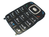 Nokia 6131 - Keypad Latin + Browser Symbol Black