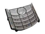 Nokia 6680 - Keypad Latin Silver