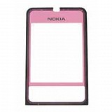 Nokia 3250 - Front Cover Lens Pink