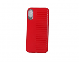 Θήκη Back Cover Apple iPhone X / XS Red with lines