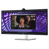 DELL Monitor P3424WEB 34''  VIDEO CONFERENCING CURVED, QHD IPS, HDMI, DisplayPort, USB-C, Webcam, Height Adjustable, Speakers, 3YearsW