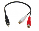 TrustWire Cable RCA male - 2x RCA female 3m