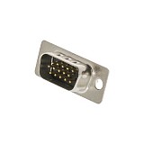 D-Sub High Density VGA Male Pluggable Connector Metal