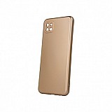 Samsung Galaxy A22 5G Testa Metallic Silicone Gold