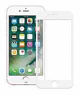 POWERTECH Tempered Glass 5D Full Glue για iPhone 8, White TGC-0235