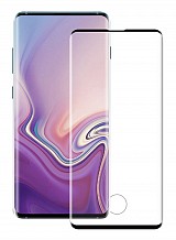 POWERTECH Tempered Glass 3D, half glue, curved, Samsung S10 Plus,  TGC-0275