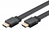 GOOBAY  HDMI 2.0 61281, Ethernet, flat, 4K/60Hz 18 Gbps, 5m,  61281