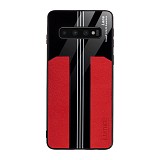 Bodycell Back Cover Acrylic For Samsung S10  Red