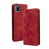 Bodycell Book Case Pu Leather Realme C11 2021 Red