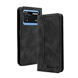 Bodycell Book Case Pu Leather Xiaomi Poco M4 Pro Black