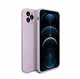 Bodycell Square Liquid Silicon Case iPhone 11 Pro Max Light Violet