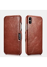 iCarer RI 903 iPhone XR Side-Open Brown