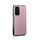 iCarer RHP 40001 Huawei P40 Genuine Leather Back Cover Pink