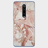 Silicon Marble Case Xiaomi K20 Pro/Mi 9T SM6 White/Brown