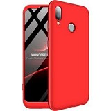 360 Full Cover & Temp.Glass Huawei P20 Lite Red