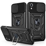 Bodycell Armor Slide Cover Case iPhone XR Black