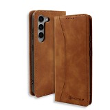 Bodycell Book Case Pu Leather Samsung S23 Plus 5G Brown