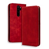 Bodycell Book Case Pu Leather Xiaomi Note 8 Pro Red