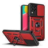 Bodycell Armor Slide Cover Case Samsung M33 5G Red