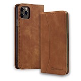 Bodycell Book Case Pu Leather iPhone 11 Pro  Brown