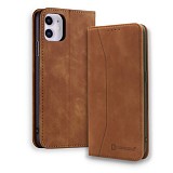 Bodycell Book Case Pu Leather iPhone 11  Brown