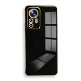 Bodycell Gold Plated Silicon Xiaomi 12 Pro Black