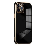 Bodycell Gold Plated Silicon iPhone 13 Pro Max Black