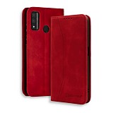 Bodycell Book Case Pu Leather Huawei P Smart 2020 Red