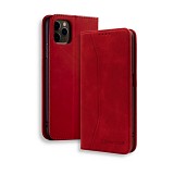 Bodycell Book Case Pu Leather iPhone 12/12 Pro Red