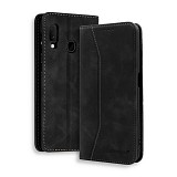 Bodycell Book Case Pu Leather Samsung A20E Black