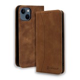 Bodycell Book Case Pu Leather iPhone 13  Brown