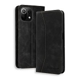 Bodycell Book Case Pu Leather Xiaomi Mi 11 Lite 4/5G Black