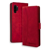 Bodycell Book Case Pu Leather Samsung Note 10 Plus Red