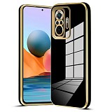 Bodycell Gold Plated Silicon Xiaomi Note 10 Pro 4G Black