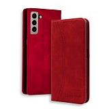 Bodycell Book Case Pu Leather Samsung S21 Plus Red