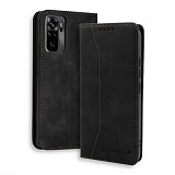 Bodycell Book Case Pu Leather Xiaomi Note 10/10s/Poco M5s Black