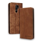 Bodycell Book Case Pu Leather Xiaomi Redmi 9 Brown