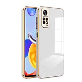 Bodycell Gold Plated Silicon Xiaomi Note 11 Pro/11 Pro 5G White