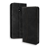 Bodycell Book Case Pu Leather Xiaomi Redmi 8A Black