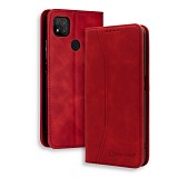 Bodycell Book Case Pu Leather Xiaomi Redmi 9C/9C NFC Red