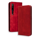 Bodycell Book Case Pu Leather Xiaomi Mi 10/Mi 10 Pro Red