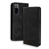 Bodycell Book Case Pu Leather Xiaomi Note 10 Pro Black