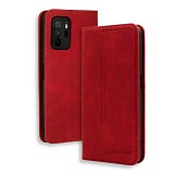 Bodycell Book Case Pu Leather Xiaomi Poco M3 Pro 4G/5G Red